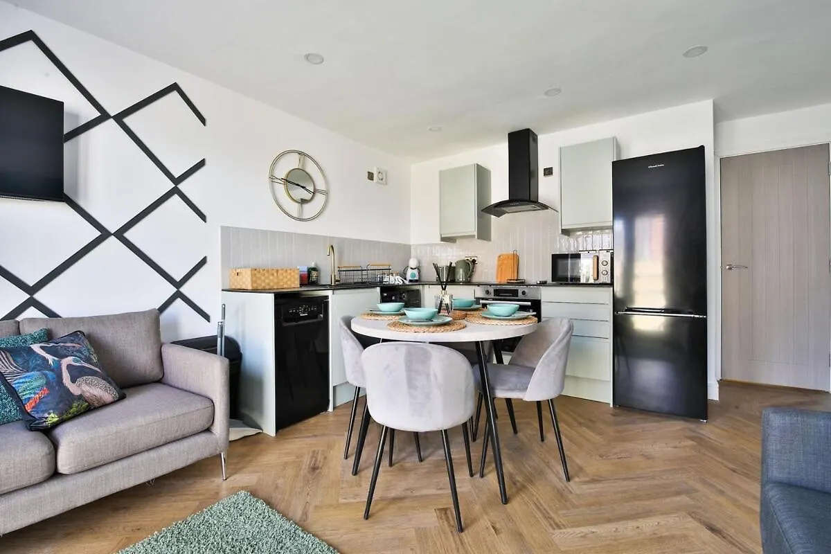 Stunning 2 Bed With Private Parking, Wifi & Coffee 0*, Cardiff Wielka Brytania